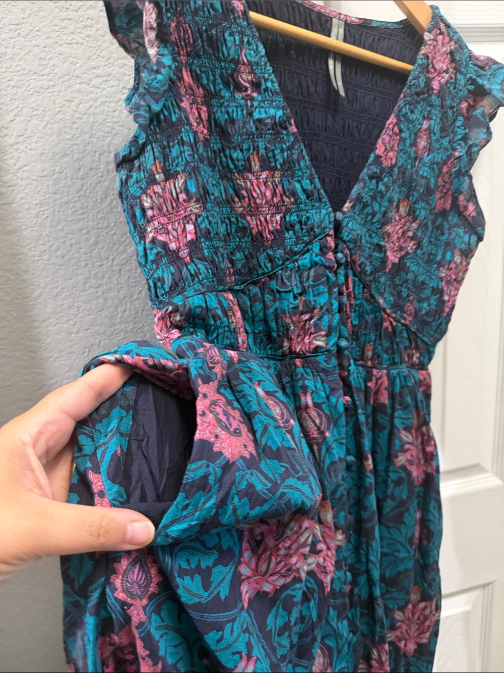 Anthropologie peregrine midi dress size medium - Picture 6 of 7
